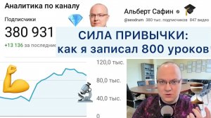 СИЛА ПРИВЫЧКИ: как я записал 800 уроков | ПРИВЫЧКА за 10 ШАГОВ