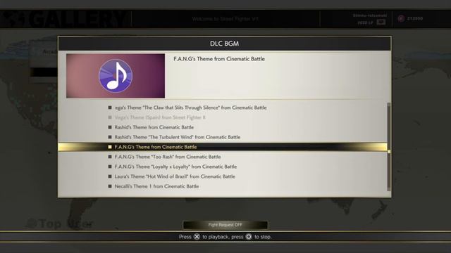 STREET FIGHTER V AE soundtrack -- F.A.N.G's Theme from Cinematic Battle смотреть онлайн