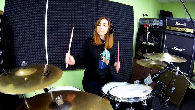 Green Day "Boulevard of broken dreams" (Drum cover by Мария Житкова)