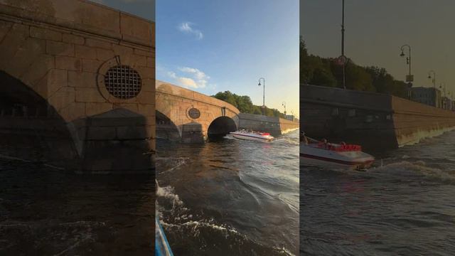 Водная прогулка коллектива anzl.ru от Петропавловской крепости по каналам и рекам Санкт - Петербурга