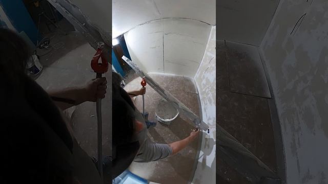 Малярные технологии, правилом с пола ровняю потолок #спб смотреть онлайн