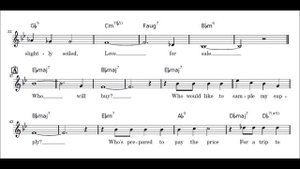 "Love For Sale"  Cole Porter