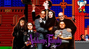 Семейка Аддамс (((Dendy))) Прохождение спасаем Мортишу Addams Family