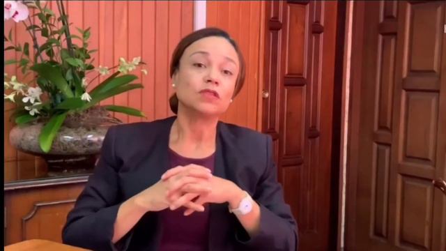 Andrea Meza Murillo, Ministra de Ambiente y Energía de Costa Rica.