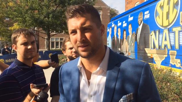 'SEC Nation' analyst Tim Tebow talks about Vols QB Joshua Dobbs смотреть онлайн