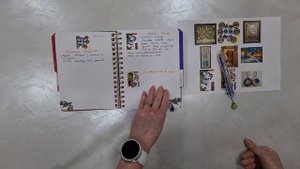 Мой вышивальный блокнот.  Игра 150 заданий вышивальщицы