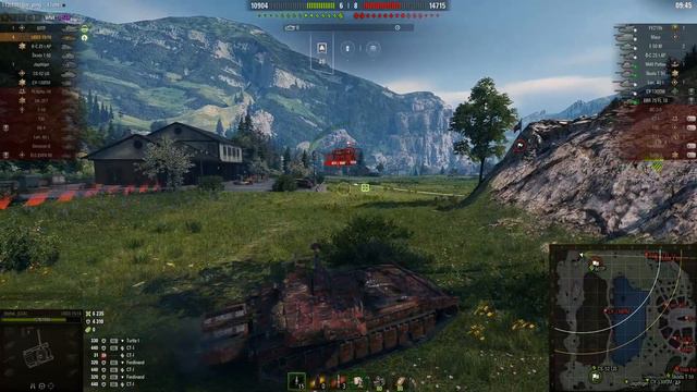 UDES 15/16 - 6 ФРАГОВ - 10К ДАМАГА World of Tanks смотреть онлайн