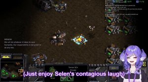 Selen "accidentally" speedrun a Starcraft mission