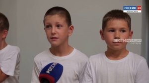 Обновленный спортзал в школе №59