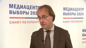 Городской медиа центр «Выборы 2024»: Фабио Мастранджело о выборах