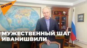 «Иванишвили сделал смелый шаг» – депутат Госдумы о заявлении основателя «Грузинской мечты»