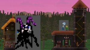 Starbound and Undertale Glich Legends.  Test concept