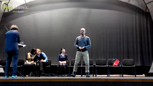 Дмитрий Янковский репетиция - опера "Диалоги Кармелиток" Ф.Пуленк