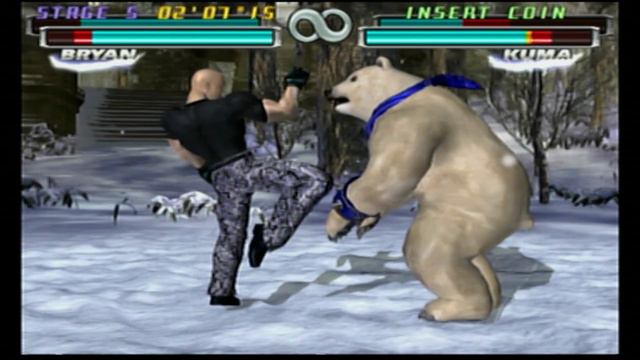 Tekken Tag Tournament PS2 Gameplay #8 (Unlocking Kuma)