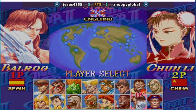 Super Street Fighter II X - grand master challenge jesus4365 vs znoopyglobal смотреть онлайн