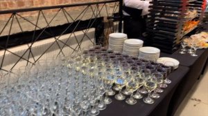 Фуршет на международном форуме моды 2019