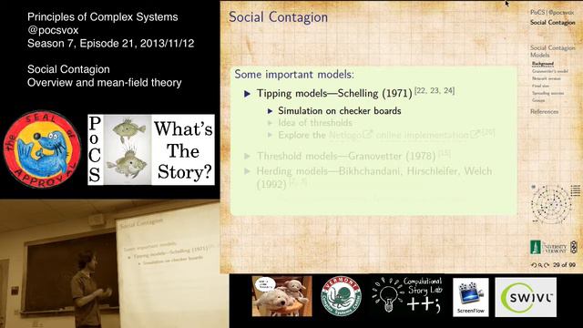 S7E21: Social contagion, Overview and Theory. смотреть онлайн
