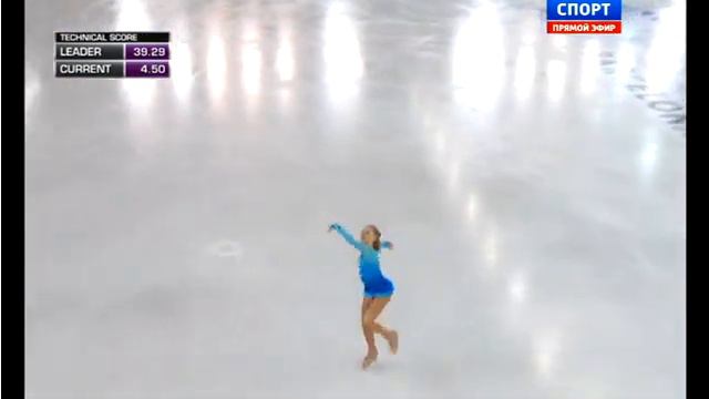 ISU Grand Prix of Figure Skating Final 2014. SP. Serafima SAKHANOVICH смотреть онлайн