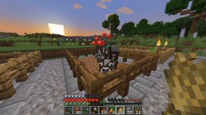 Серия 6. Майнкрафт 1.18 Выживание без модов! Свиньи повелись на мою морковку в minecraft!