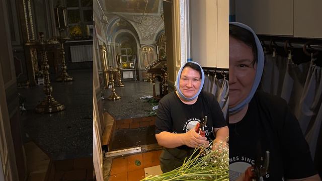 букет для оформления церкви😇