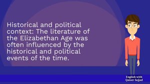 Elizabethan Age || Characteristics || Writers & Works || History of English Literature