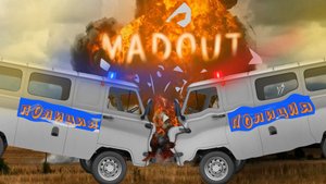 🔥MADOUT🔥_🚔_ ГОНЯЕМ МУСОРОВ!_🚔_