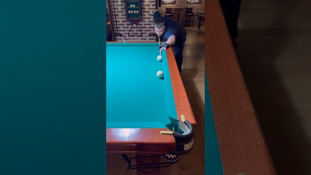 Ученик Андрей. Француз классический ✅ #shorts #billiard #обучение #бильярд #развлечение #спорт