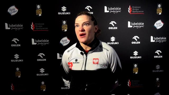 Sandra Kruk: Chciałabym podziękować swojemu dowódcy za pomoc w przygotowaniach do walki смотреть онлайн