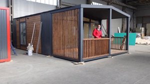 ОБЗОР ВЕРАНДЫ В МОДУЛЬНОМ ДОМЕ