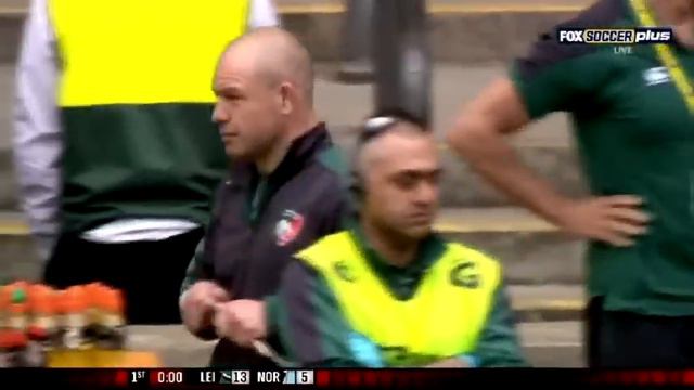 Dylan Hartley Red card for swearing at Wayne Barnes (with close-up replay)