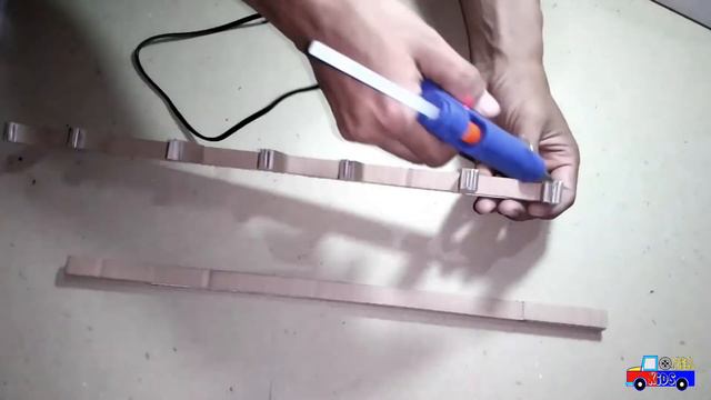 Cara Membuat Sasis Dari Kardus Double Wall Dan Kertas Buffalo | Zia Kids tutorial
