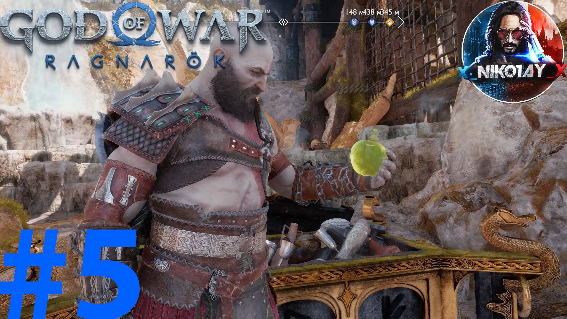 God of War Рагнарёк прохождение на ПК #5 [Без комментариев]