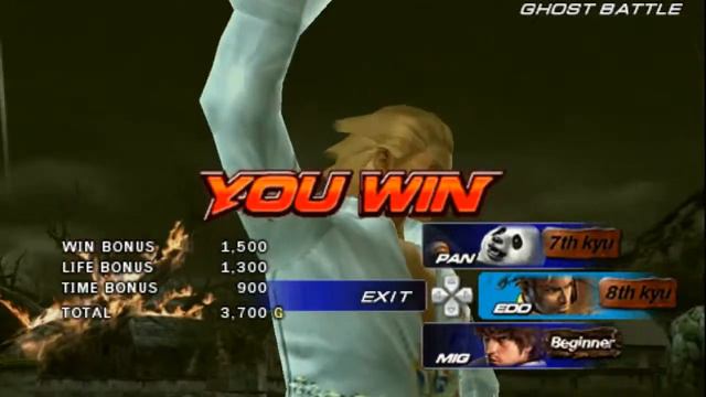 Tekken 6 (PSP) | Ghost Battle | Part 55 : Steve Fox - 8 Battles (HD|720p) 60fps смотреть онлайн