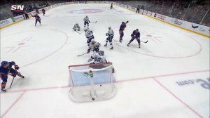 Jordan Eberle Get Islanders On The Board With Backhand Goal Through Traffic