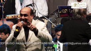 Live Mohd RAFISAAB son Shahid Rafi singing CHAND MERA DIL CHANDINI HO TUM