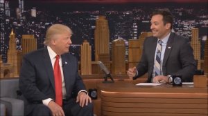 ◀ EasyBuyStuff ▶ Jimmy Fallon Tonight Show - Donald Trump Lets Jimmy Fallon Mess Up His Hair