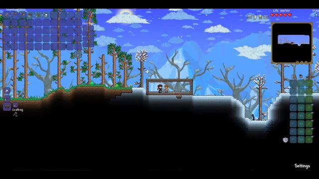 How to build an NPC house in Terraria! смотреть онлайн