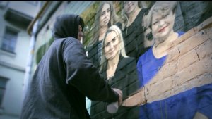 Открытка граффити для учителей