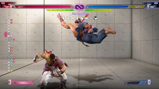 Street Fighter 6 - Basic Ryu Combo with CA - Seishi смотреть онлайн
