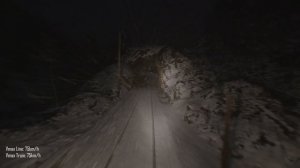 Путешествие на поезде в метель! 🌨️🌨️❄️🌬️