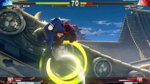 STREET FIGHTER V sonic boom