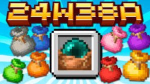 Nerkin Майнкрафт 1.21.2 обновление! 24w38a ｜ Разноцветные Мешочки ｜Перезалив!