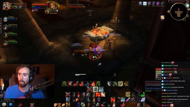 Asmongold RACES Sodapoppin For First SM Cathedral Clear Classic WoW Beta смотреть онлайн