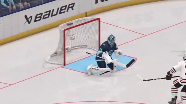 NHL 22 PS4. 2021-2022 REGULAR SEASON 11.17.2021: Chicago BLACKHAWKS AT Seattle KRAKEN ! смотреть онлайн