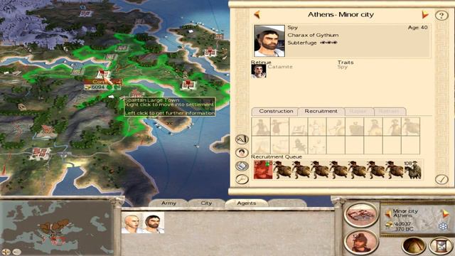 Rome Total War Sparta Mod Guide Turn 21 to 23 Spartan Recruits смотреть онлайн