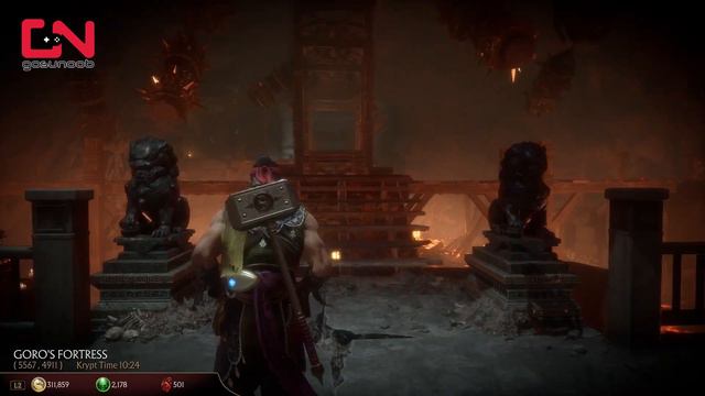 Mortal Kombat 11 - MK11 Dragon Amulet Keystone Location
