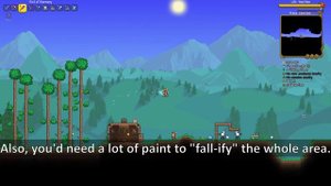 Meet Fallaria, Terraria in Autumn ─ How would it look like?