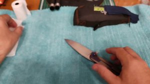 Отремонтировал и заточил нож от Green thorn.