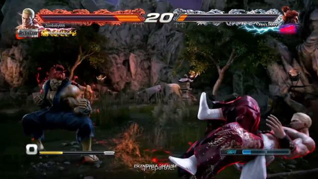 GEESE VS AKUMA TEKKEN 7 смотреть онлайн