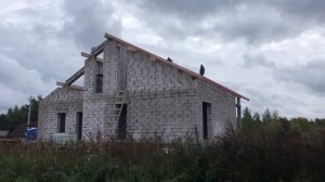Устройство прогонов кровли